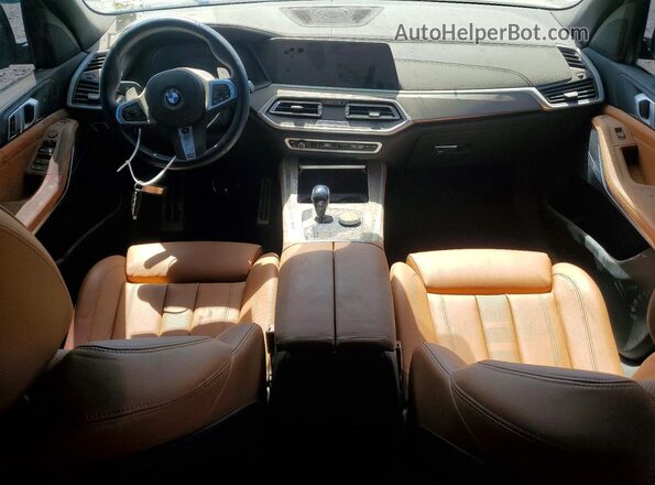 5UXCR6C08N9M37473 2022 BMW X5 Black Widok deski rozdzielczej