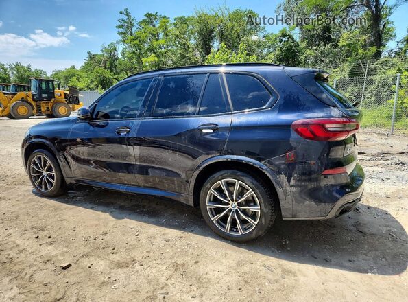 5UXCR6C08N9M37473 2022 BMW X5 Black Tył lewy