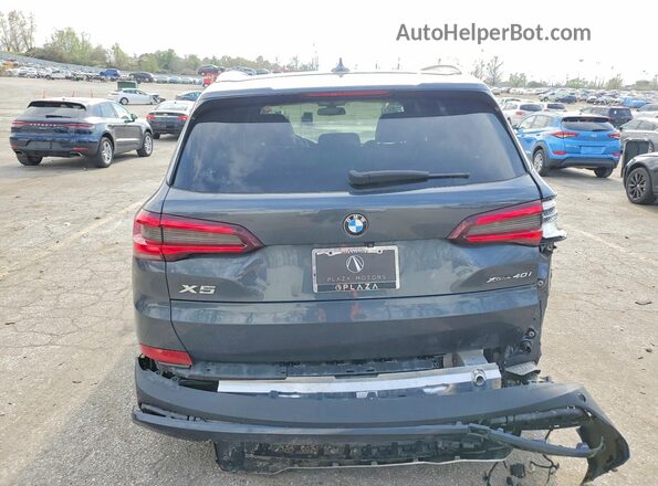 5UXCR6C09L9C96008 2020 BMW X5 Charcoal Հետևի տեսք