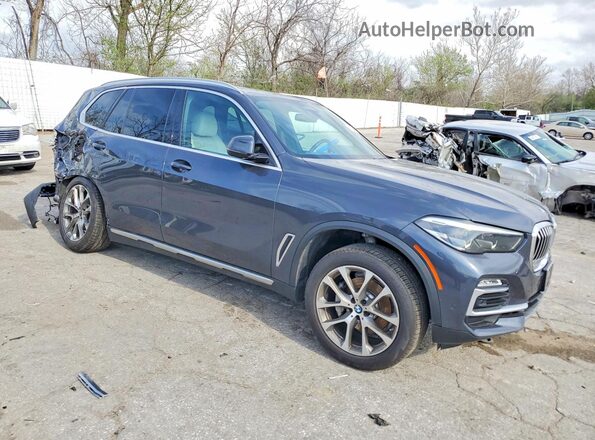 5UXCR6C09L9C96008 2020 BMW X5 Charcoal Առջևի աջ