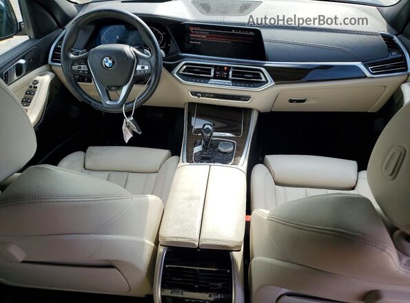 5UXCR6C09L9C96008 2020 BMW X5 Charcoal Առջևի վահանակի տեսք