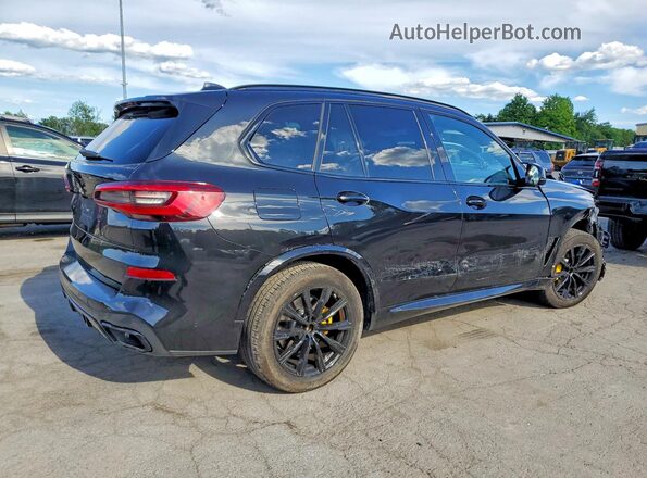 5UXCR6C09N9M22044 2022 BMW X5 Черный Задняя правая четверть