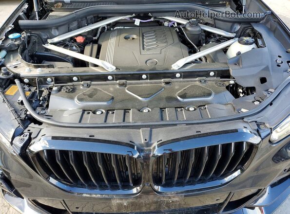 5UXCR6C09N9M22044 2022 BMW X5 Черный Вид подкапотного пространства