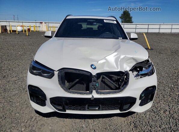 5UXCR6C09N9M87766 2022 BMW X5 White Widok z przodu