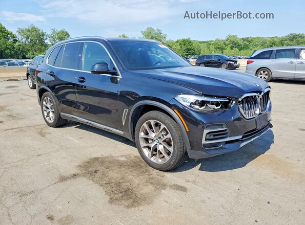 5UXCR6C09N9M88108 2022 BMW X5 Black Front right