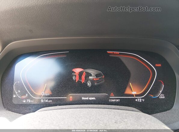 5UXCR6C0XL9D01927 2020 BMW X5 Gray Widok tylnych siedzeń