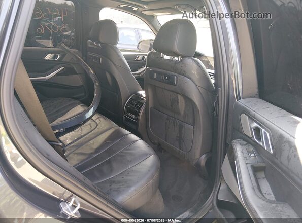 5UXCR6C0XL9D01927 2020 BMW X5 Gray Widok naklejki z numerem VIN