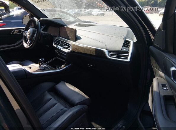 5UXCR6C0XL9D01927 2020 BMW X5 Gray Widok wnętrza z przodu
