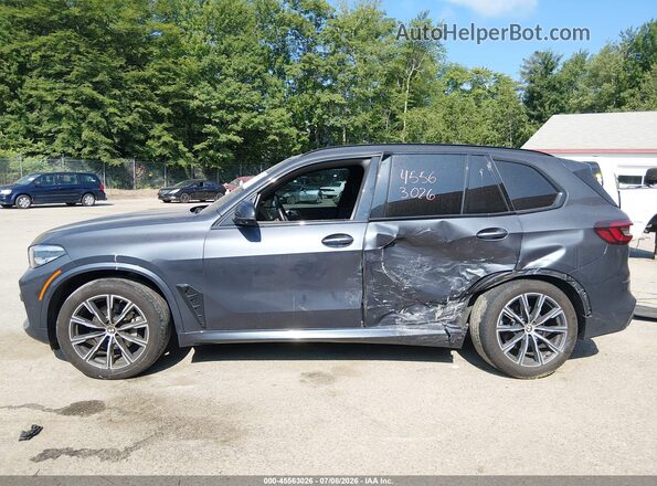 5UXCR6C0XL9D01927 2020 BMW X5 Gray Widok wnętrza 360 stopni