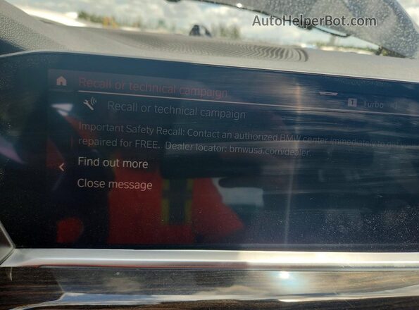 5UXCR6C50KLK85845 2019 BMW X5 Black Widok zestawu wskaźników
