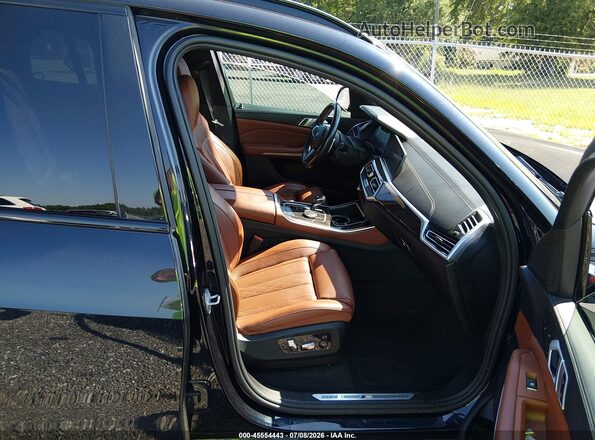 5UXCR6C50KLL12980 2019 BMW X5 Dark Blue Вид салону спереду