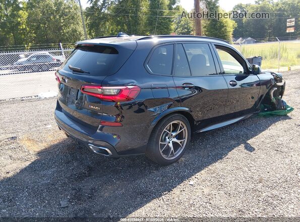 5UXCR6C50KLL12980 2019 BMW X5 Dark Blue Задня права чверть