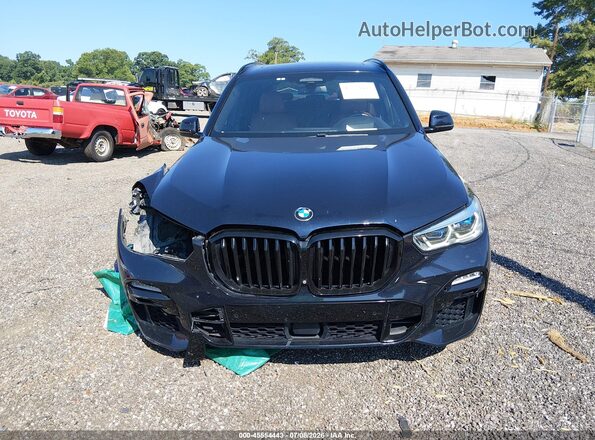 5UXCR6C50KLL12980 2019 BMW X5 Dark Blue Вид задньої частини салону
