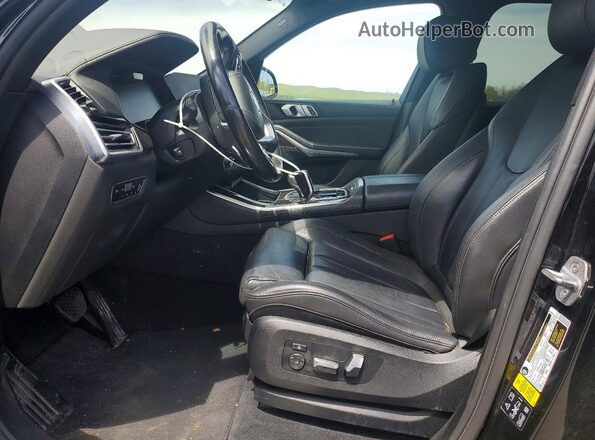 5UXCR6C50KLL26622 2019 BMW X5 Black Vista interior delantera