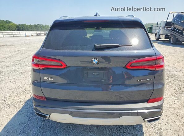 5UXCR6C50KLL38852 2019 BMW X5 Charcoal Widok z tyłu