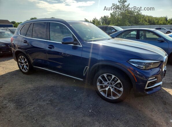 5UXCR6C50KLL39676 2019 BMW X5 Blue Առջևի աջ