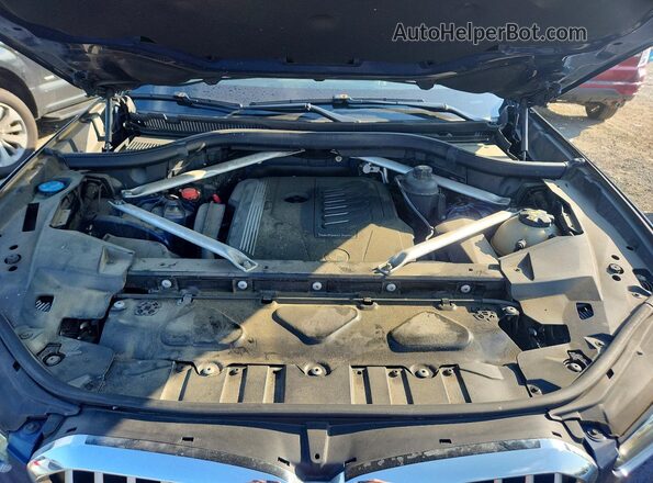 5UXCR6C50KLL39676 2019 BMW X5 Blue Շարժիչի բաժամունքի տեսք