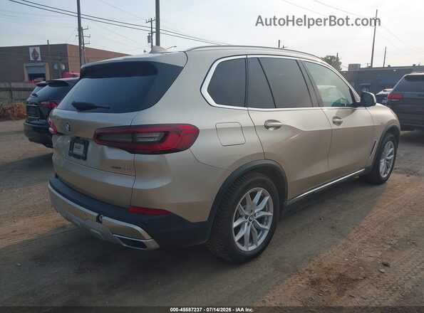 5UXCR6C50KLL61001 2019 BMW X5 Gold Задня права чверть