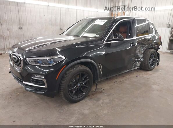 5UXCR6C51KLK85630 2019 BMW X5 Black Przód lewy