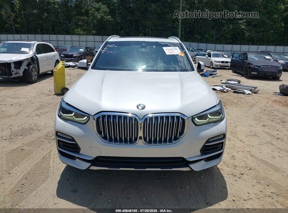 5UXCR6C51KLL06329 2019 BMW X5 White უკანა სალონის ხედი