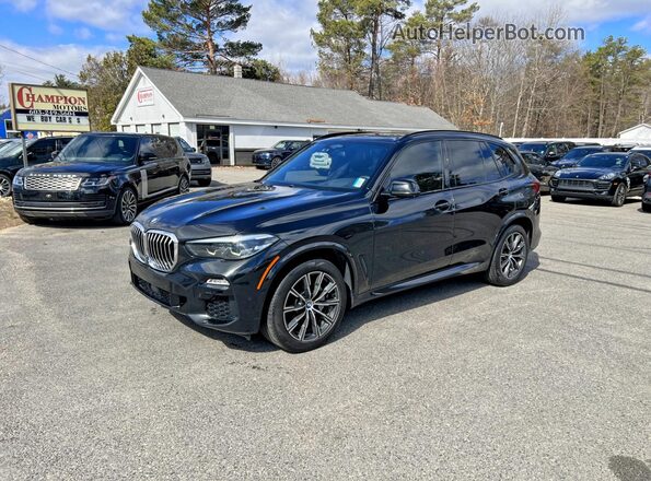 5UXCR6C52KLK80260 2019 BMW X5 Black უკანა მარცხენა