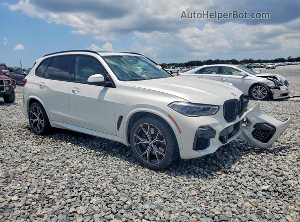 5UXCR6C52KLL03665 2019 BMW X5 White Delantero derecho