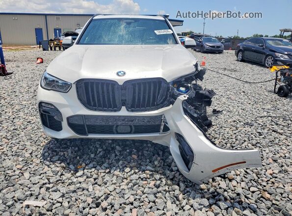 5UXCR6C52KLL03665 2019 BMW X5 White Vista frontal