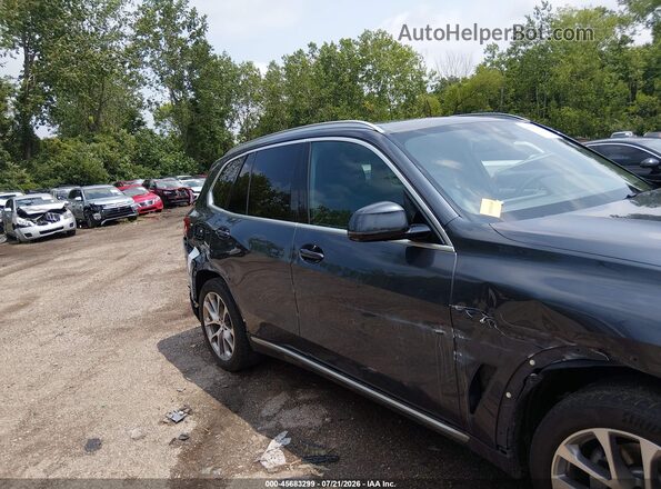 5UXCR6C52KLL10860 2019 BMW X5 Серый Вид задней части салона