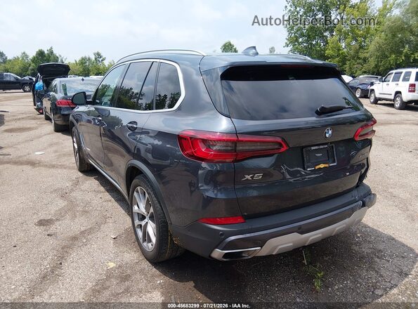 5UXCR6C52KLL10860 2019 BMW X5 Серый Задняя левая четверть