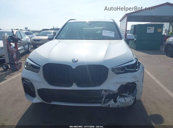 5UXCR6C52KLL11829 2019 BMW X5 White Vista del cuadro de instrumentos