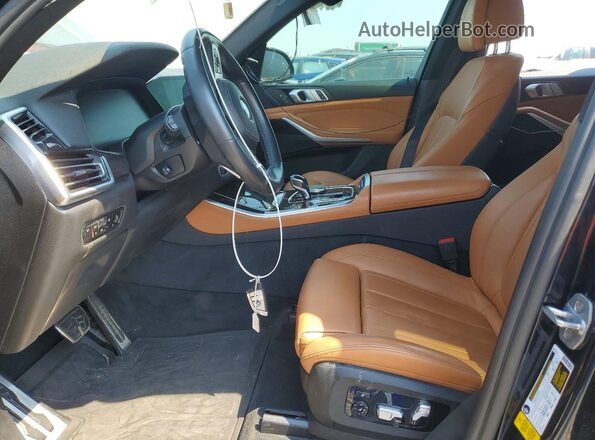 5UXCR6C53KLL05408 2019 BMW X5 Black Вид салону спереду