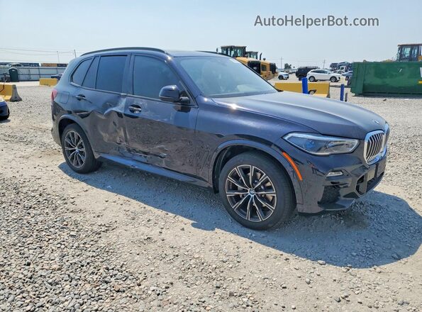 5UXCR6C53KLL05408 2019 BMW X5 Black Передня права чверть