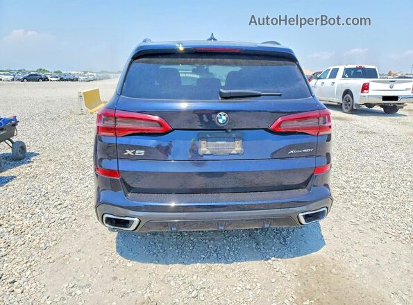 5UXCR6C53KLL05408 2019 BMW X5 Black Вид ззаду