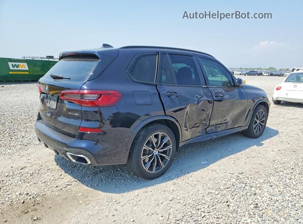 5UXCR6C53KLL05408 2019 BMW X5 Black Задня права чверть