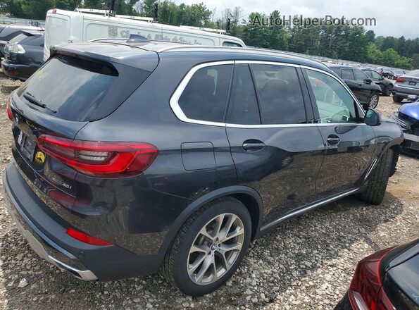 5UXCR6C53KLL53149 2019 BMW X5 Black Задня права чверть