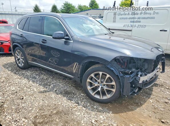 5UXCR6C53KLL53149 2019 BMW X5 Black Передня права чверть