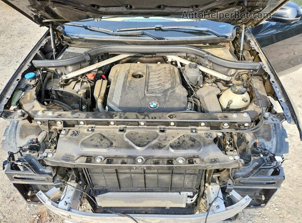 5UXCR6C54KLB12476 2019 BMW X5 Black Engine compartment view