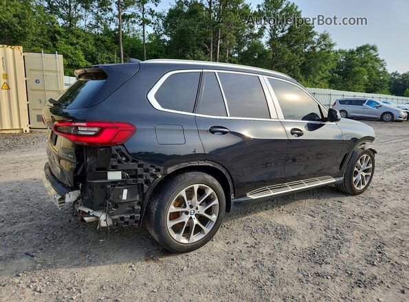 5UXCR6C54KLB12476 2019 BMW X5 Black Rear right