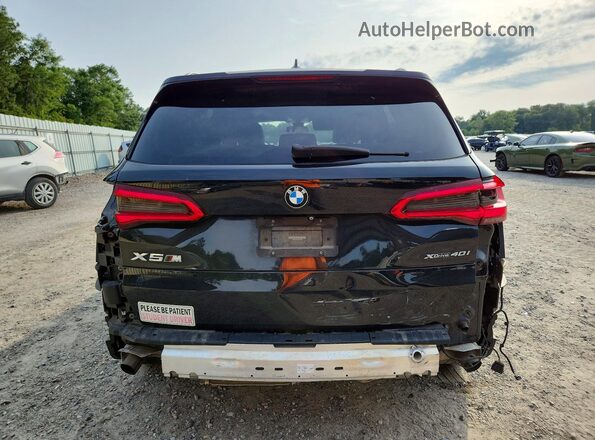 5UXCR6C54KLB12476 2019 BMW X5 Black Rear view