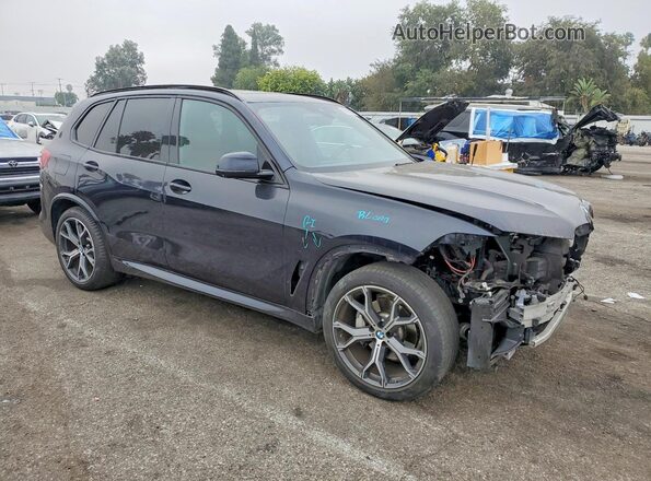 5UXCR6C54KLL06986 2019 BMW X5 Blue Передня права чверть