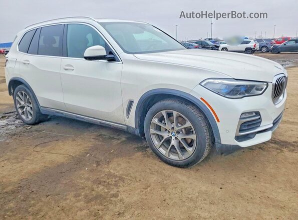 5UXCR6C55KLL06897 2019 BMW X5 White Առջևի աջ