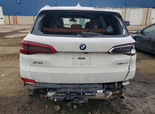 5UXCR6C55KLL06897 2019 BMW X5 White Հետևի տեսք