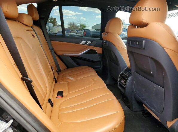 5UXCR6C57KLB12293 2019 BMW X5 Black Widok wnętrza z tyłu