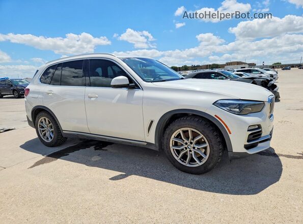 5UXCR6C57KLL08747 2019 BMW X5 Белый Передняя правая четверть