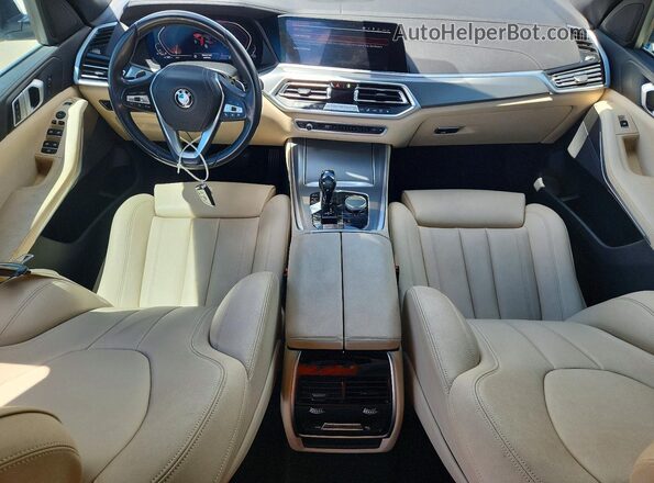 5UXCR6C57KLL08747 2019 BMW X5 Белый Вид панели приборов
