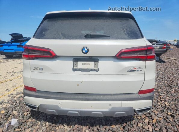 5UXCR6C57KLL51808 2019 BMW X5 White Հետևի տեսք