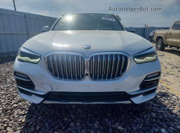 5UXCR6C57KLL51808 2019 BMW X5 White Դիմացի տեսք