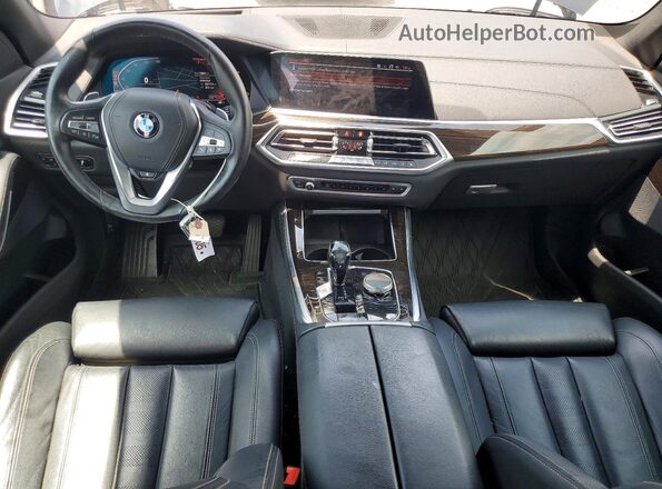 5UXCR6C58KLL21751 2019 BMW X5 Black წინა პანელის ხედი