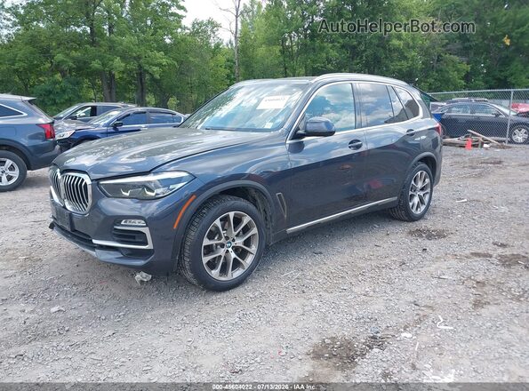 5UXCR6C58KLL35049 2019 BMW X5 Gray Przód lewy