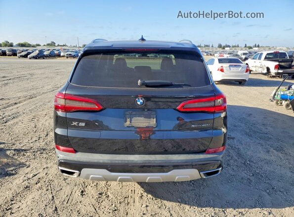 5UXCR6C59KLK88985 2019 BMW X5 Black Widok z tyłu